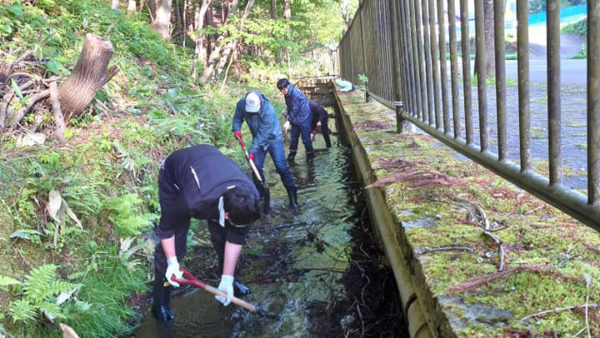 天台寺クリーンデイに参加しました